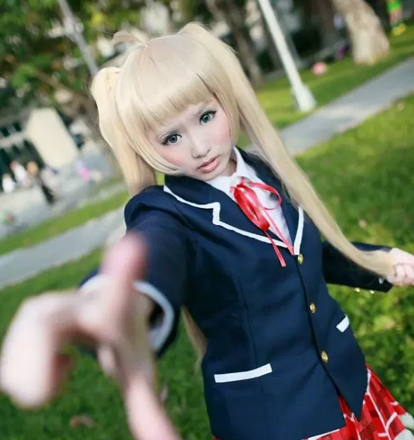 Cosplay假发cos中二病也想谈恋爱凸守早苗小虎口奶