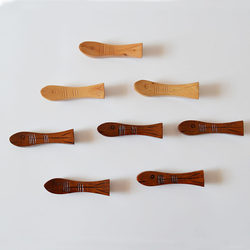 Japanese-Style Wooden Chopstick Rest, Brush Holder, Chopstick Pillow, Spoon Rest, Chopstick Holder, Handmade Creative Tableware Zakka