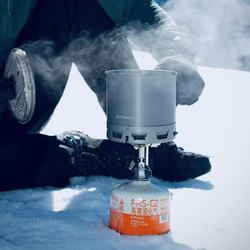 Cooking stovetop self-driving tour outdoor pots and fire maple