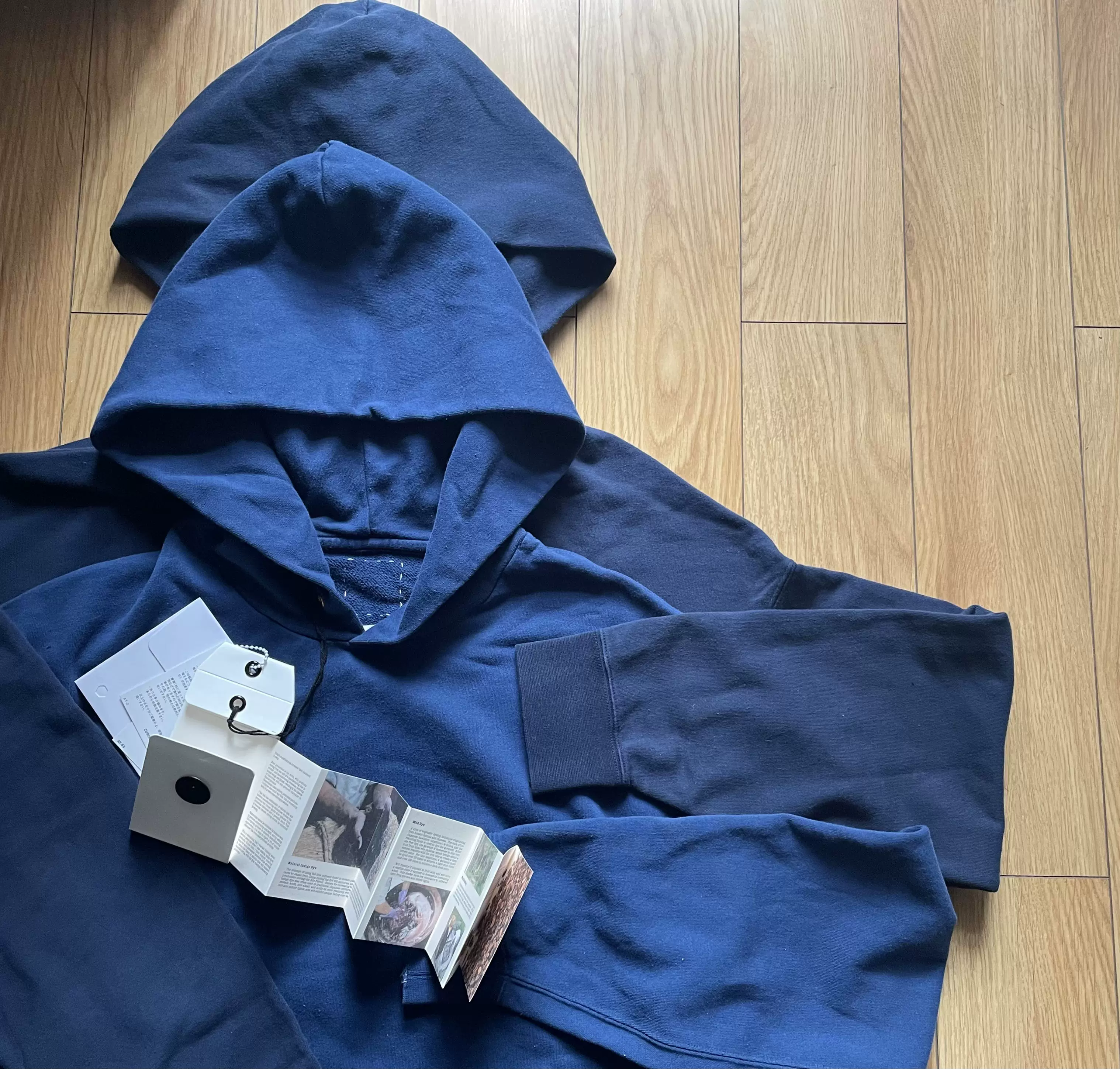 【现货】VISVIM1 20S JUMBO HOODIE P.O.N.D天然蓝染卫衣INDIGO-Taobao