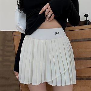 
YY sports short skirt women's quick-drying tennis skirt anti-exposure badminton shorts training running fitness pleated skirt yoga