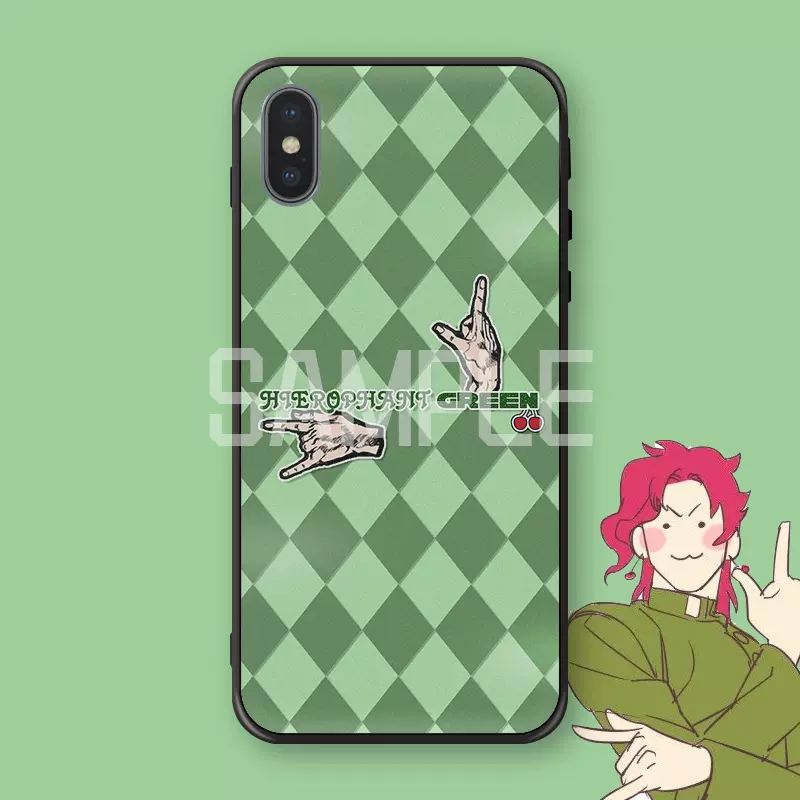 Jojo的奇妙冒险花京院典明法皇之绿周边苹果华为三星iphone手机壳