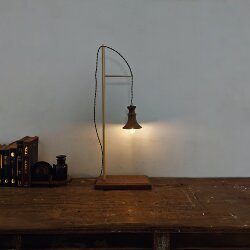 Japanese Writer-Style Internet-Famous Handmade Decorative Items, Desktop Creative Gifts, Real Wood Crafts, Small Ornaments, Night Table Lamp