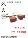 Cầu chì vuông 392 Cầu chì 250V T0.5A1A2A3.15A6.3A250V bán hàng trực tiếp tại nhà máy 8,5 * 4