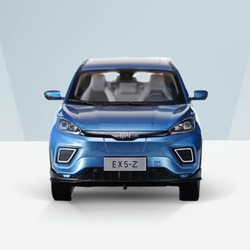 1:18 ex5 原厂ex5-z 威马EX5Z 新能源电动汽车AR 合金汽车模型