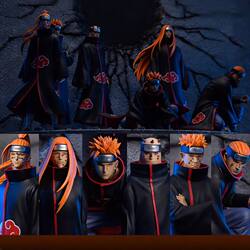 Naruto Dream Six Paths Pain Akatsuki Organization Ninja Scene Anime Oversized Gk Figure Desktop Ornament Statue