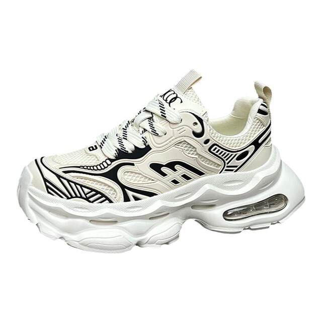 New Four Seasons Casual Breathable Mesh Daddy Shoes