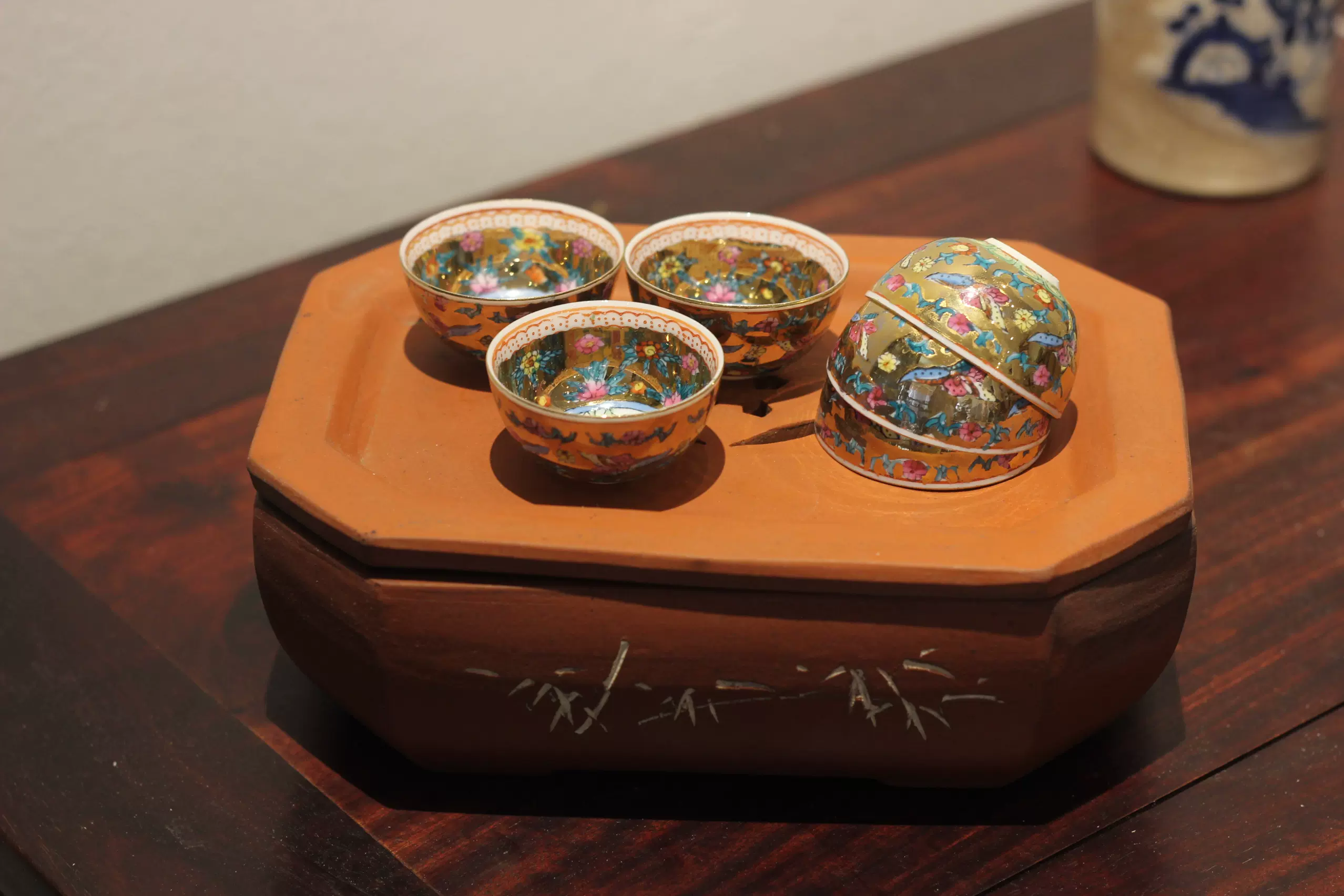 魏萌《静思》文人小品壶全手工宜兴本山段泥花器紫砂柴烧壶