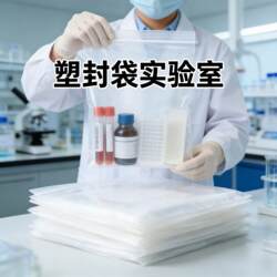 Plastic Sealing Bags, Laboratory Small Packaging Sealed Bags, Thickened Transparent Self-Sealing Bags, Food Sealing Disposable Plastic Self-Sealing Bags