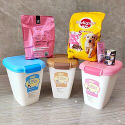 Damaged bag compensation dog food bucket seal moisture-proof AIBEL