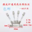 5.5 Miễn phí vận chuyển Lò vi sóng Galanz cầu chì điện áp cao 5KV0.75/0.8/0.9A cầu chì điện áp cao cầu chì xe điện