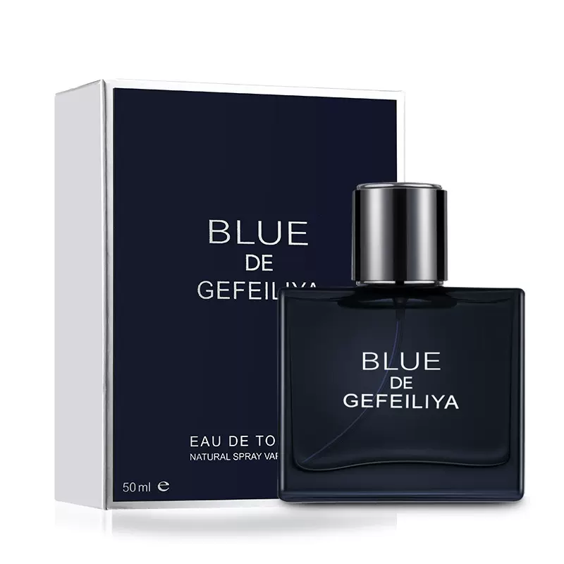 BLUE DE GEFEILIYA 50ml香水 正品格斐利亞蔚藍系列木質海洋香調-Taobao