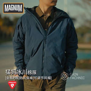 
Magnum Magnum Mammoth gold label P cotton tactical jacket men's outdoor hooded warm windproof and water repellent cotton jacket