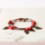 Multi-layer retro leaf vein chain --- chinese red 