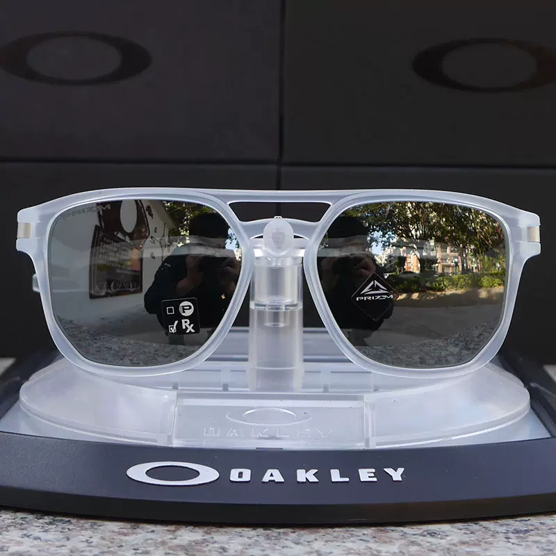 OAKLEY LATCH BETA OO9436-02透明色镜框prizm黑色镜片墨镜太阳镜-Taobao