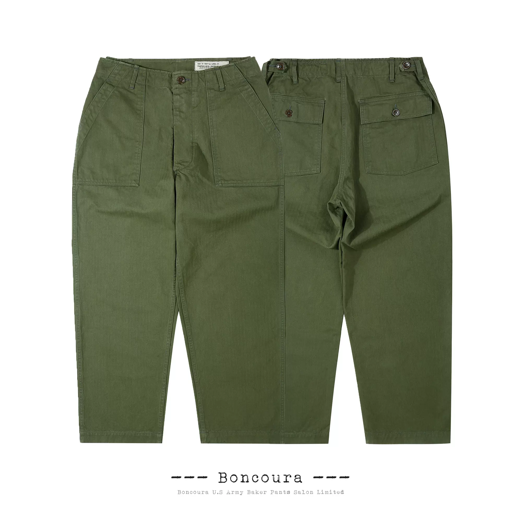 CALEE WEST POINT ARMY CHINO PANTS 中磅高密度西点棉织休闲裤-Taobao