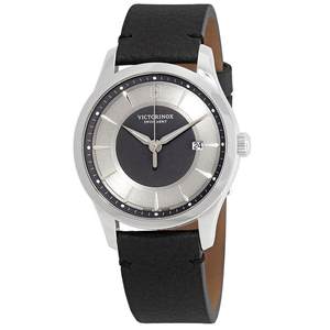 
Purchasing agent for Victorinox men's watch date luminous timer measuring electricity metal belt waterproof steel case business