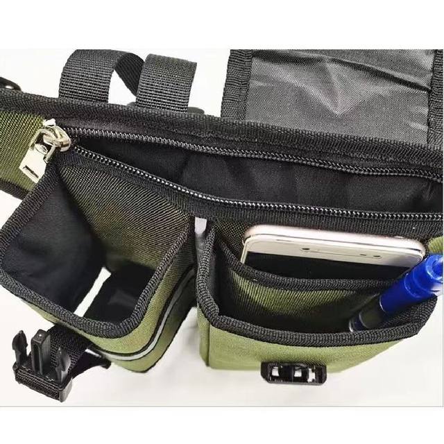 Waist Sports Bag Waterproof Lightweight Reflective Strip Three Pockets For K