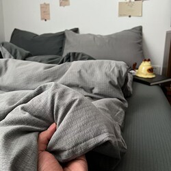 2026 New Style Duvet Cover Single Piece 150X200X230 Dormitory Single Bed Cover Non-All-Cotton Pure Cotton 1.5m Summer