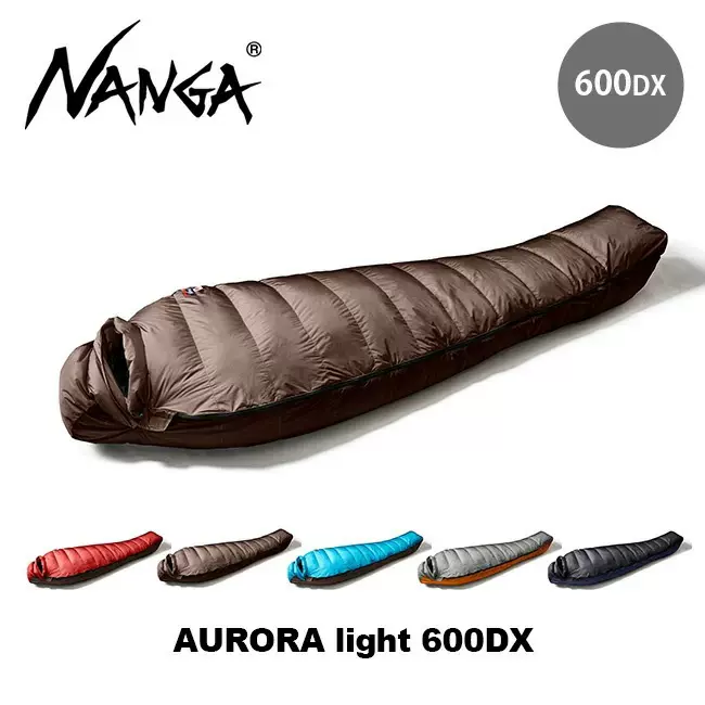 NANGA AURORA Light 600DX日本戶外四季羽絨睡袋徒步防水防寒保暖-Taobao