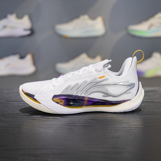 
Li Ning Sonic 13 Men's Big Children's Basketball Shoes 2025 Autumn New Shock Absorbing and Resilience Sneakers YKBV094