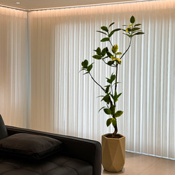 Haohong Jingpin Golden Banyan Artificial Green Plant, High-End Light Luxury Indoor Simulated Flower, Large Floor-Standing Potted Plant for Living Room