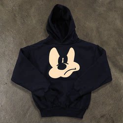 Make Money to Donate to Charity! 429g Heavyweight! Upward Hero American-Style Men's and Women's Couple's Thickened Fleece Long-Sleeve Hooded Sweatshirt