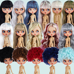 Icy DBS small cloth doll doll boiling muscle spray makeup, open mouth and smile, rabbit teeth 19 joint scrub nude dolls change finished products