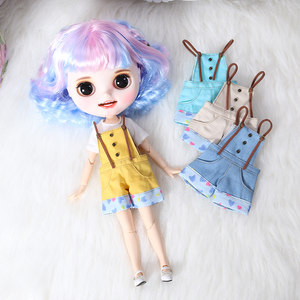 Icy DBS small cloth doll clothes back trousers T -shirt short sleeve back pants AZ Lijia OB24 small cloth baby clothes