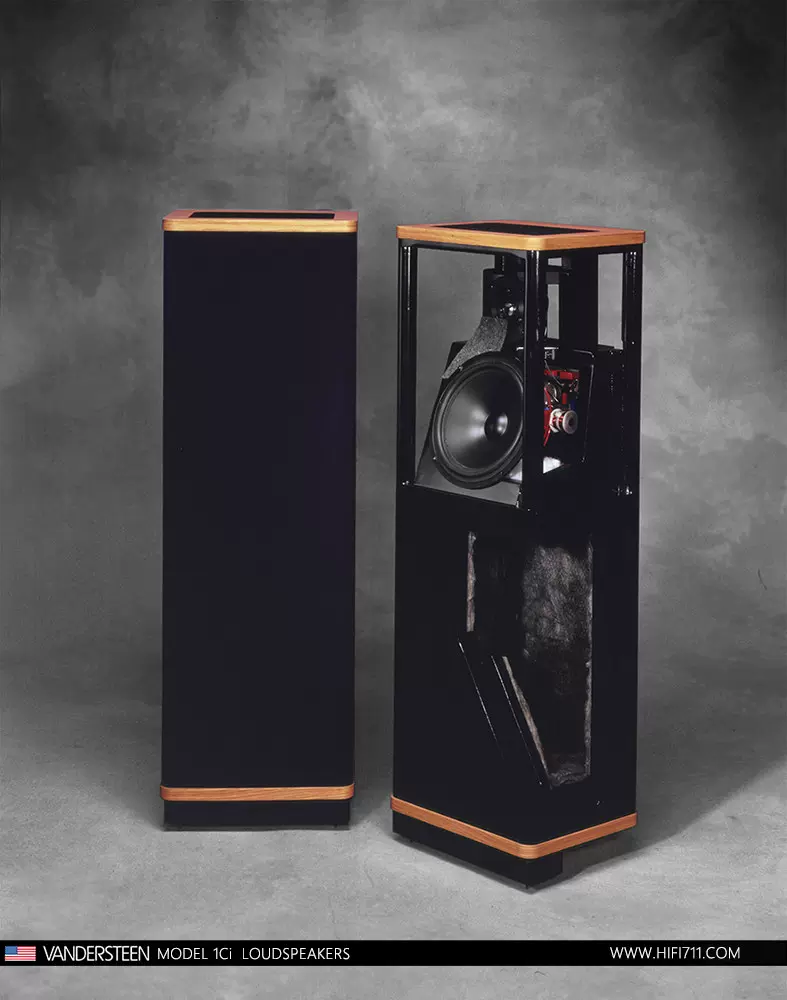 Vandersteen萬登庭落地音箱美國進口HiFi音響兩分頻木質音箱設備