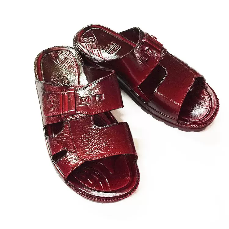 回力拖鞋油拖男士中老年塑胶防滑耐磨家居户外凉拖鞋厚底