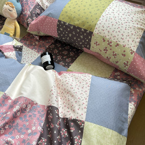 
Langni cotton bed sheet single piece pure cotton quilt cover pillowcase fitted sheet quilt cover flower can be matched with three or four pieces set can be customized