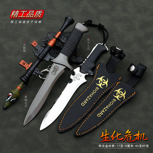 
Resident Evil Lyon Game Original Blade Metal Weapon Model Alloy Ornament Toy Figure 18CM