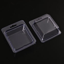 Blister box spot folding pvc box toy hardware electronic medical folding PET small accessories plastic box bubble shell box