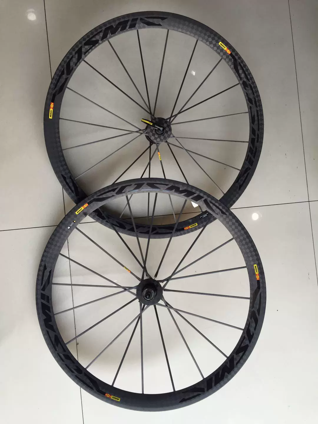 全新正品MAVIC ccu COSMIC CARBON ULTIMATE 全碳公路轮组-Taobao