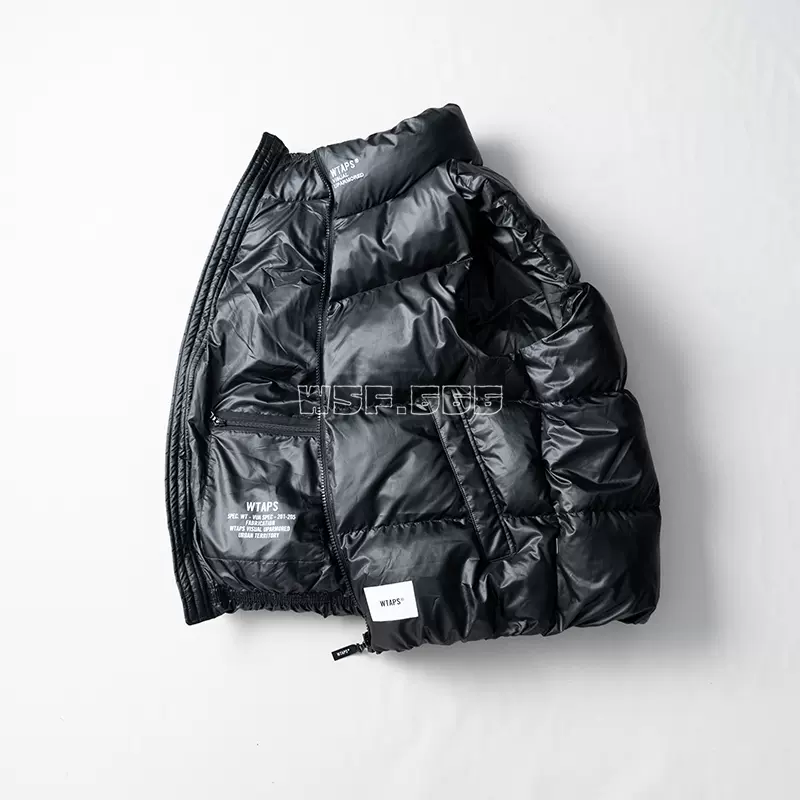 現貨WTAPS BIVOUAC/VEST/POLY.TAFFETA 防水刺繡棉馬甲22AW-Taobao