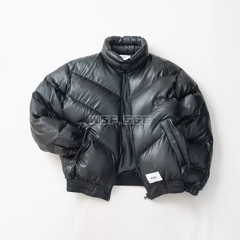 現貨WTAPS TTL/JACKET/SYNTHETIC 皮質休閒羽絨服夾克外套-Taobao