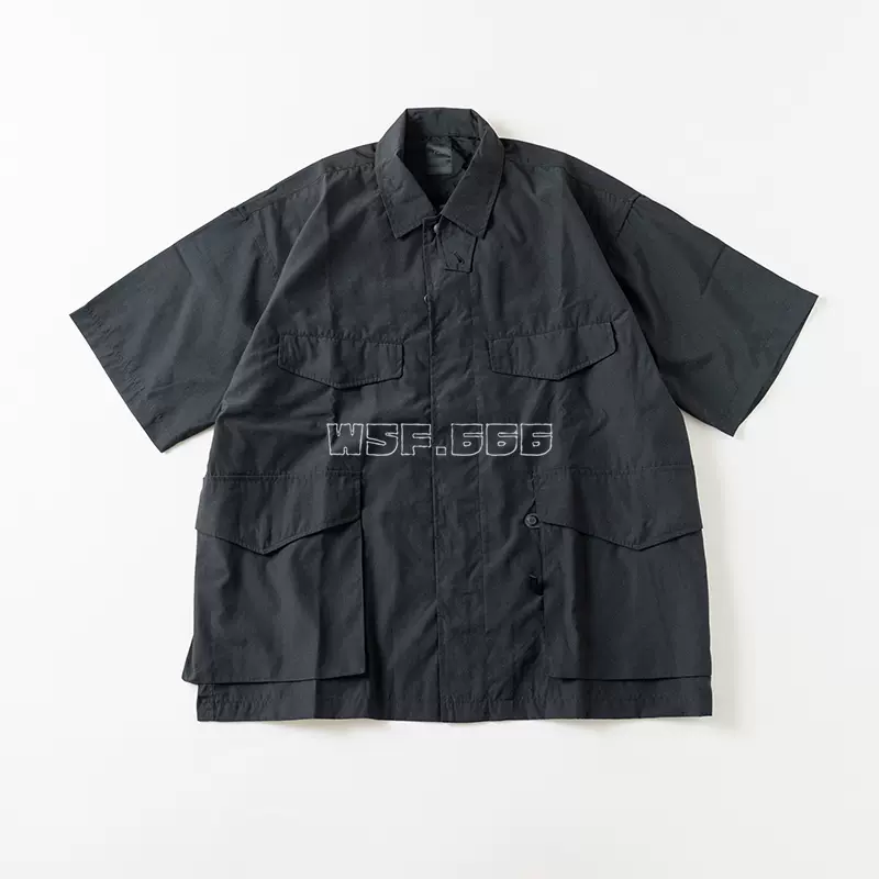 折扣现货DAIWA PIER39 TECH FRENCH MIL FIELD SHIRT 短袖衬衫-Taobao Malaysia