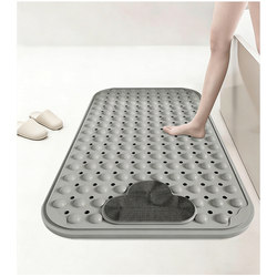 Environmentally Friendly Tpe Bathroom Non-Slip Mat Shower Room Foot Mat Toilet Bathroom Floor Mat for Elderly and Pregnant Women Massage