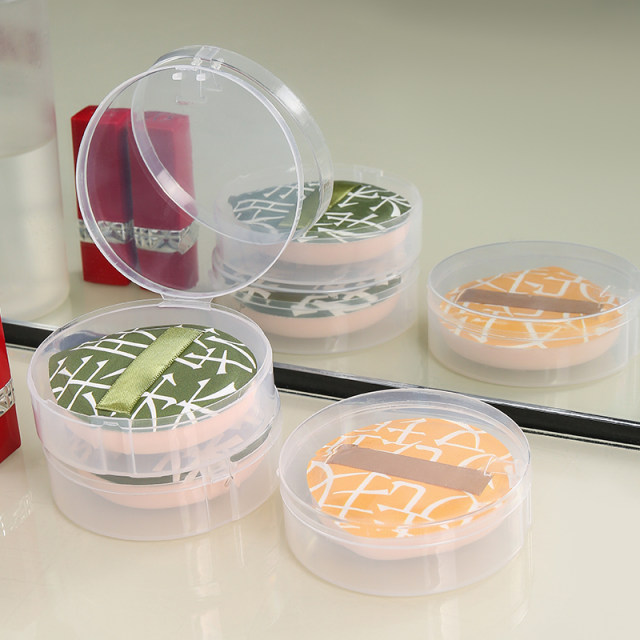 3 Stück Leere Puderboxen Mit Sieb & Puderquaste – 20 G, Transparent, Für Lose Powder, Glitzer, Make-up