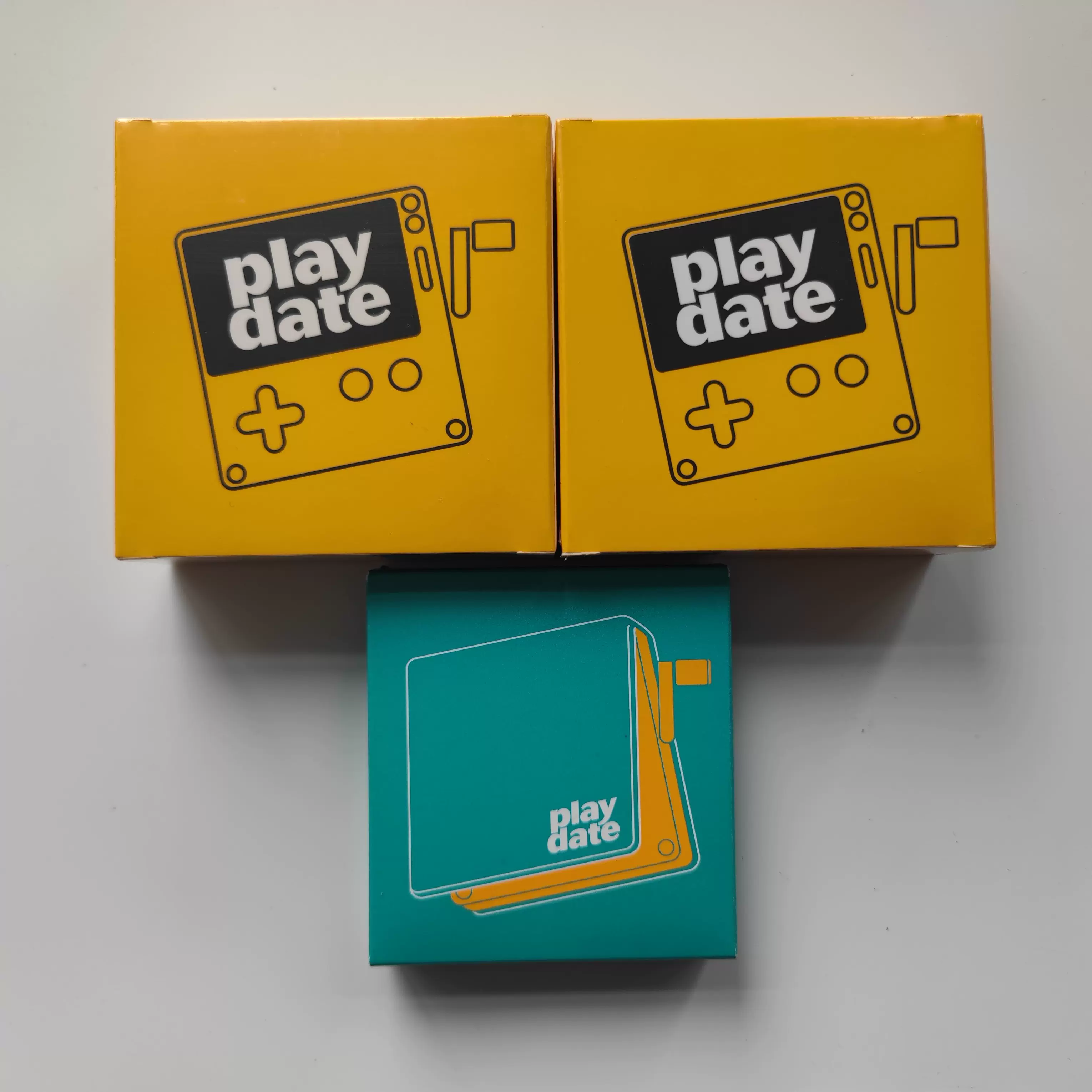 PANIC Playdate 游戏机掌上游戏机创意手摇把黑白复古掌机