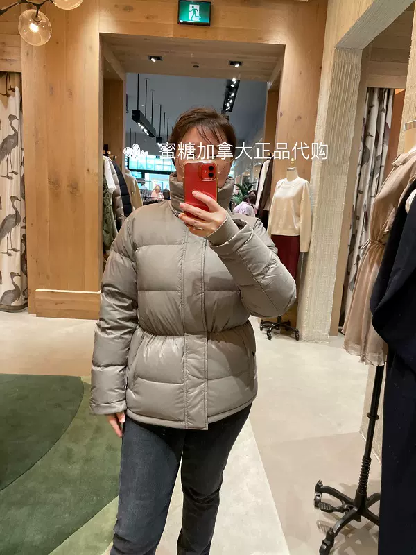 Aritzia Super World SuperSinch Puff收腰无帽鹅绒羽绒服114662-Taobao