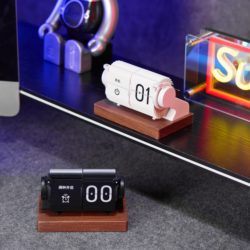 Smart Calendar Mechanical Time Management Flip Clock Desktop Creative Multifunctional Timer Practical Flip Alarm Clock