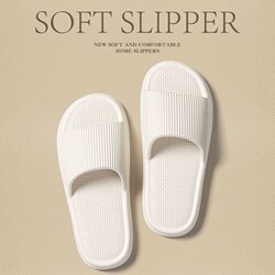 soft sole Slippers for Men and Women, Bathroom Soft-Soled Eva Slippers, Summer Indoor and Outdoor Wear, Non-Slip for Bathing and Home Use