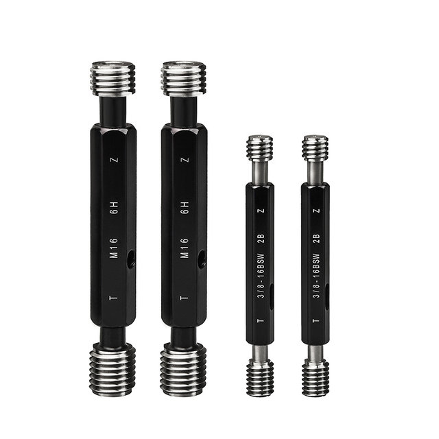 6H thread plug gauge, pass and stop gauge, internal thread gauge ...