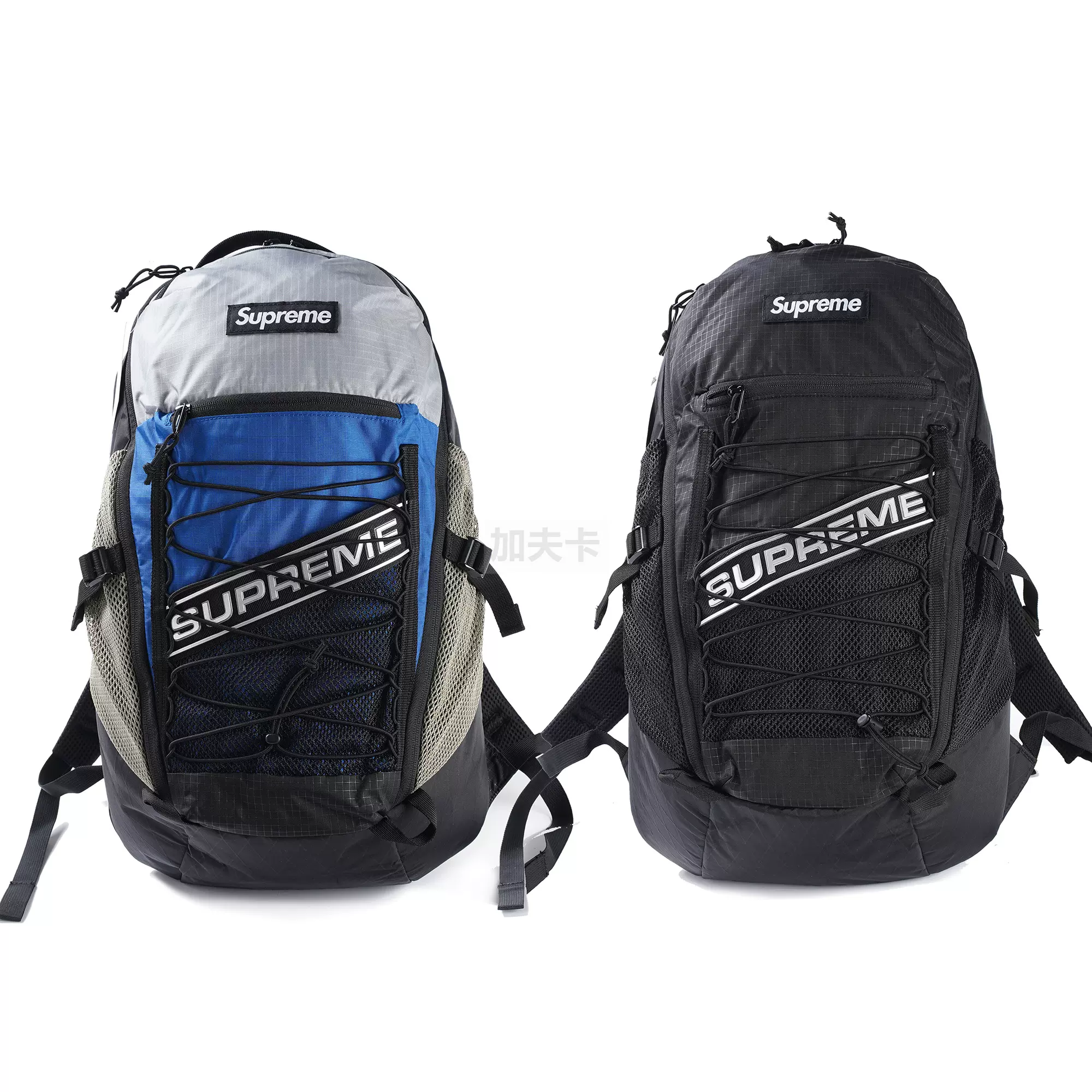 售完Supreme 20ss Backpack 网眼大LOGO 25L 双肩包书包背包-Taobao