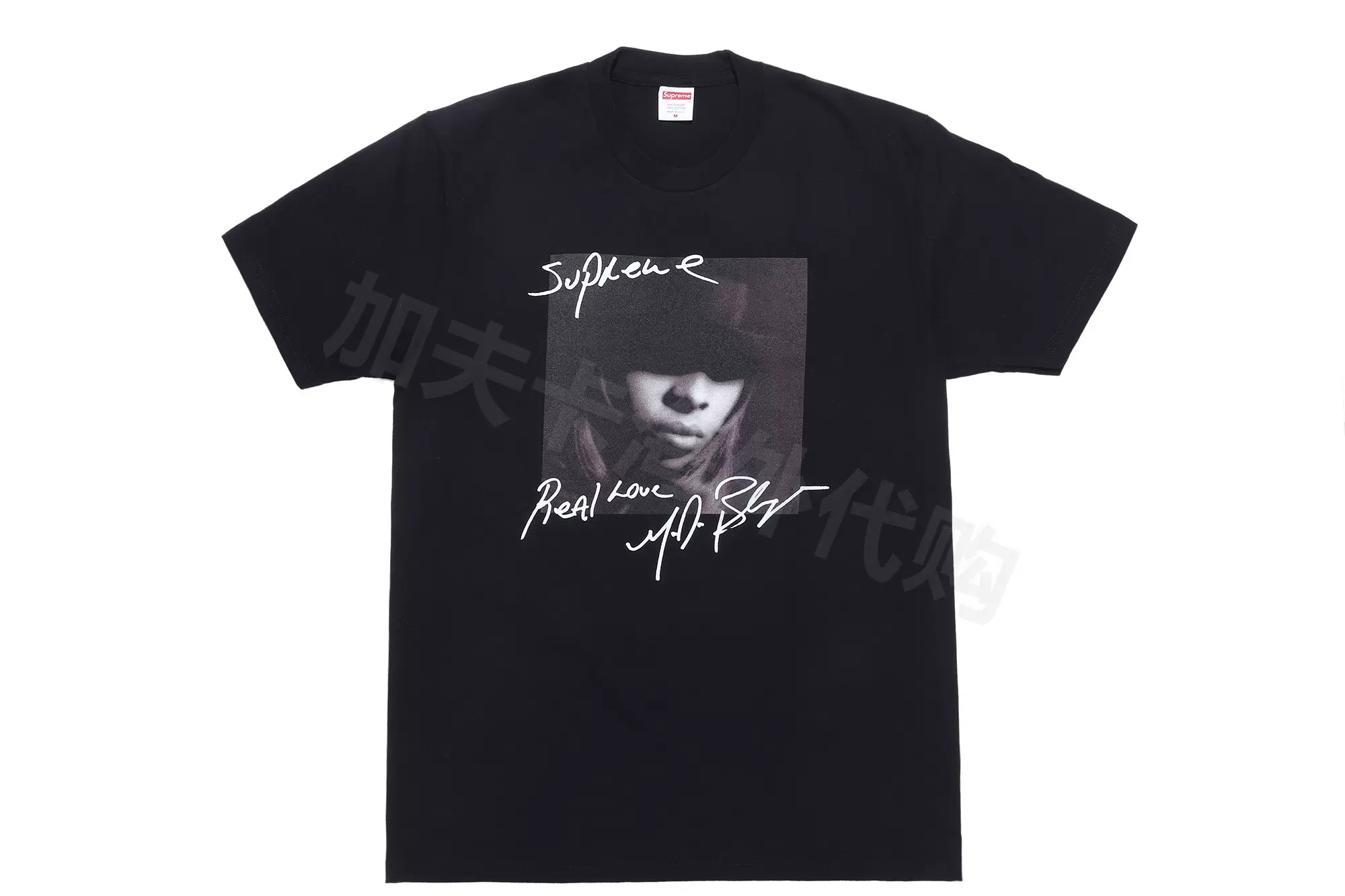 特价现货！ Supreme 19FW Mary J. Blige Tee 人物照片短袖T恤-Taobao