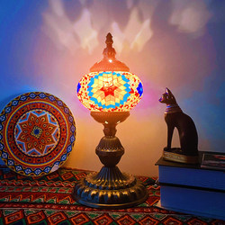 DIY Turkish Mosaic Lighting Material Package Handmade Warm-Up Patch Couple Family Glass Package Paste