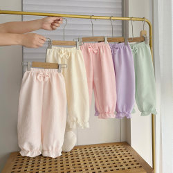 Children's anti-mosquito pants, summer thin outer casual pants