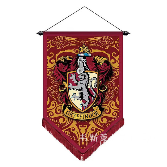ハリーポッター スリザリン ハンギングフラッグ - 両面デコレーション